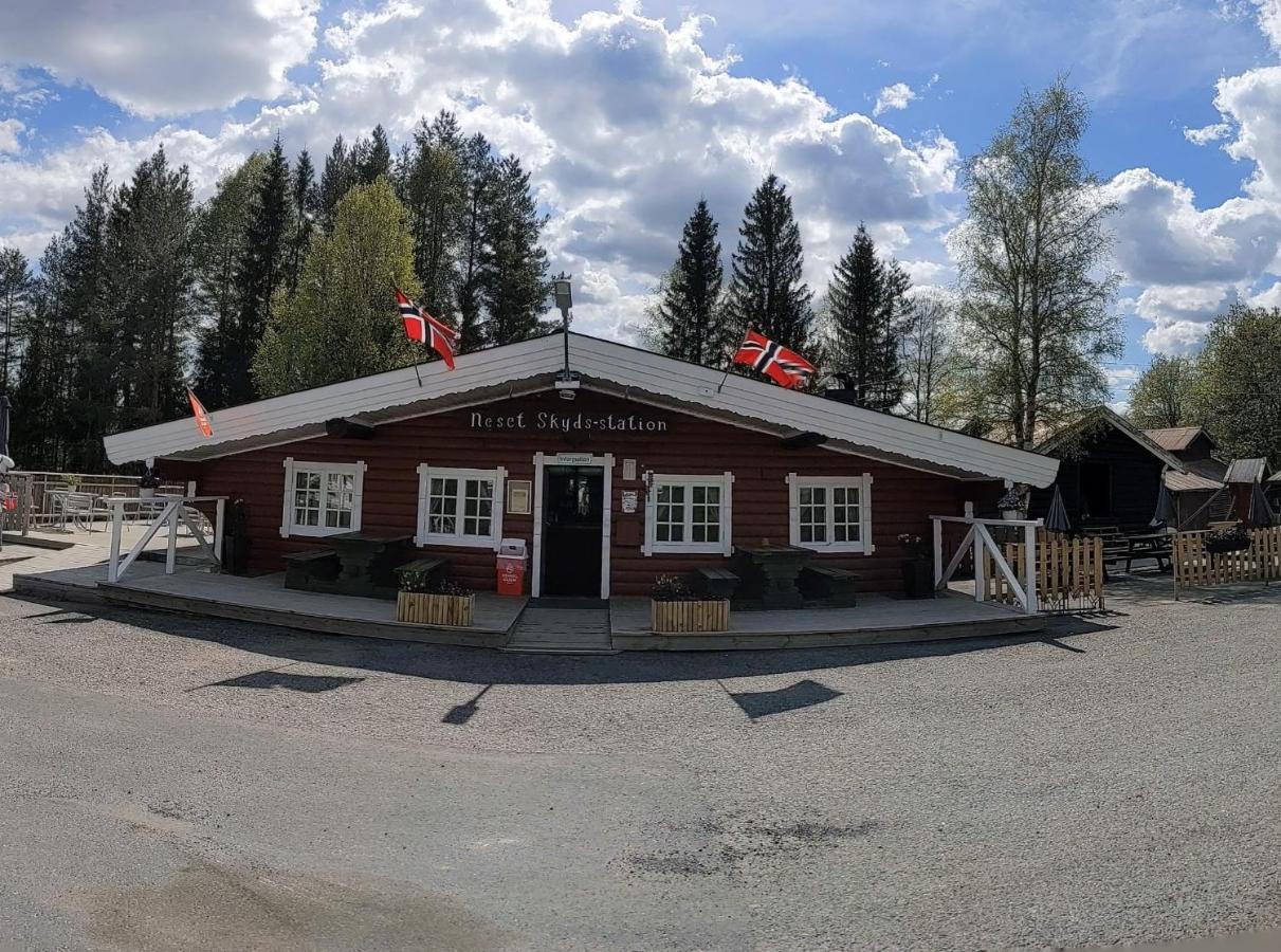 Neset Skydsstasjon Hotel Flesberg Екстериор снимка