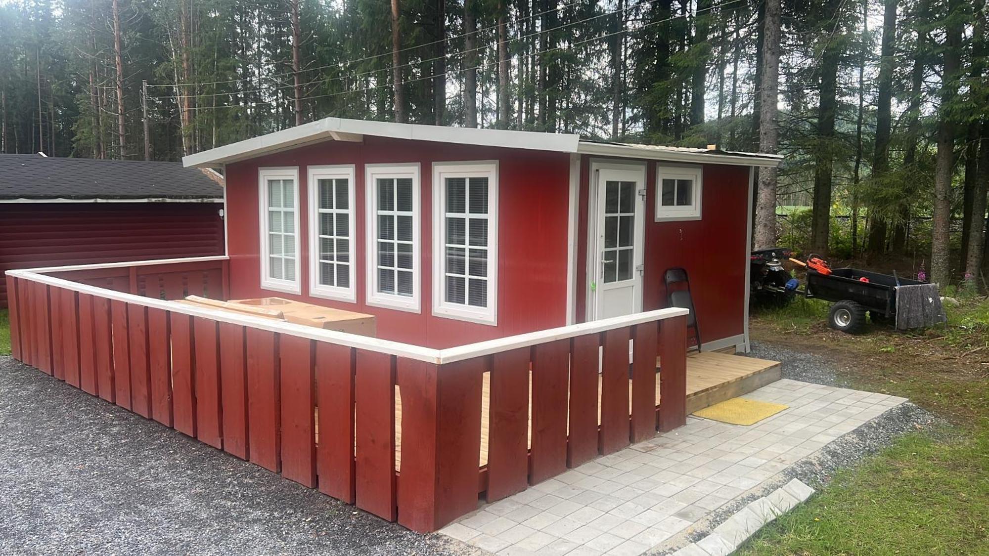 Neset Skydsstasjon Hotel Flesberg Екстериор снимка